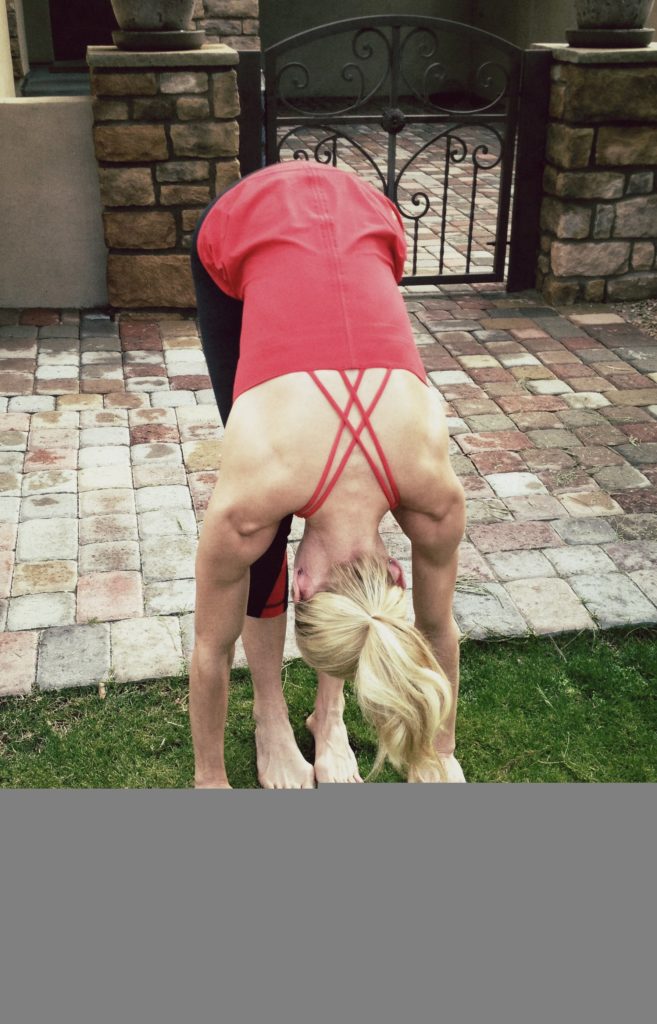 Hand to Foot Yoga Pose by Heidi Powell #YogaWorkout with #HeidiPowell Hand to Foot Yoga Pose - Learn more at http://HeidiPowell.net/305