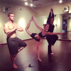 Heidi Powell, Chris Powell and Jacqui McCoy do a yoga workout #HeidiPowell #ChrisPowell Why #yoga is for everyone #yogabenefits - Learn more at http://HeidiPowell.net/207