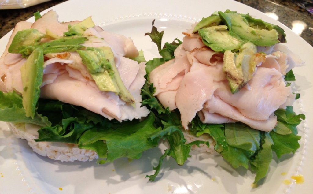 Open faced Lower Carb Turkeywiches Open faced Lower Carb Turkeywiches - Get the recipe at http://HeidiPowell.net/2239