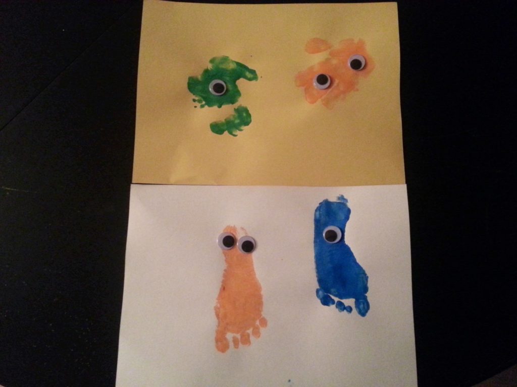 Halloween monster craft with Cash Powell. Full details at http://heidipowell.net/?p=4453 #HalloweenCraft with #CashPowell #MonsterCraft #ToddlerCraft - Learn more at http://heidipowell.net/4453