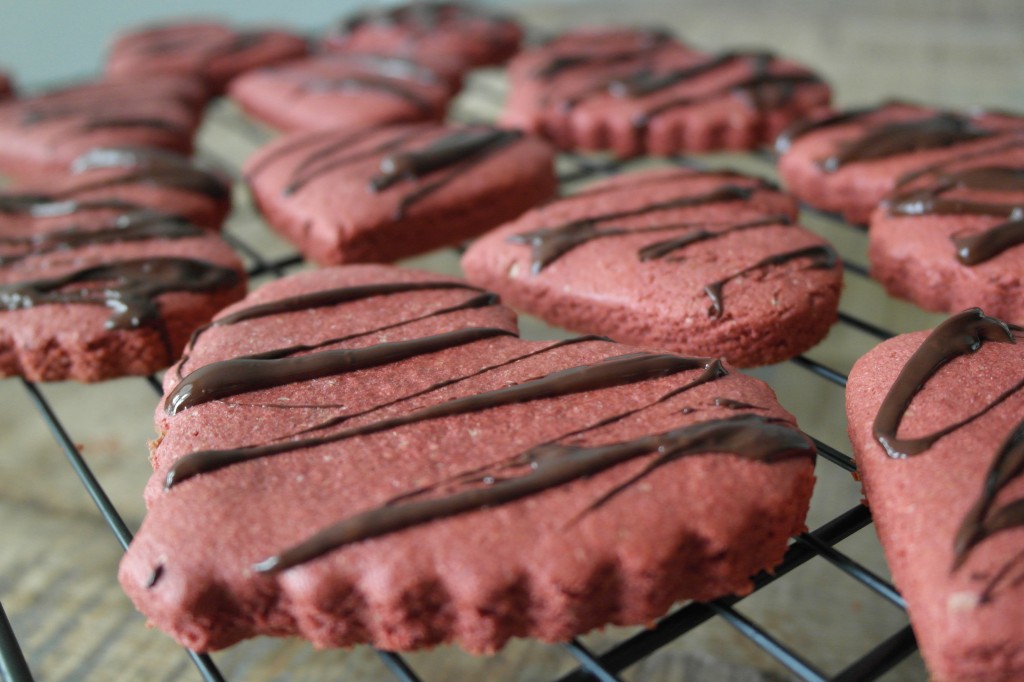 Valentine's Day Red Velvet Cookies