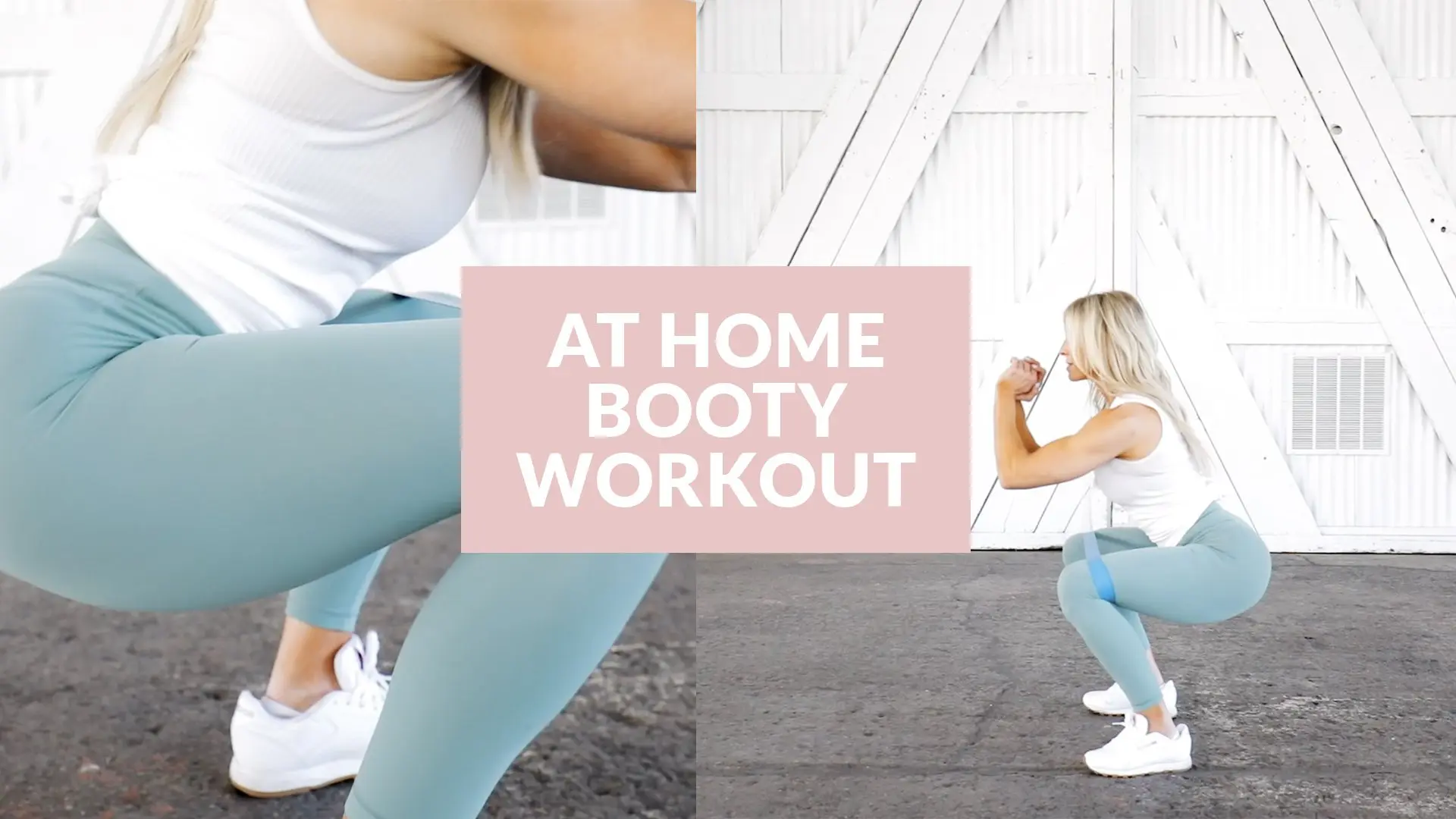 At Home Resistance Band Booty Workout Heidi Powell