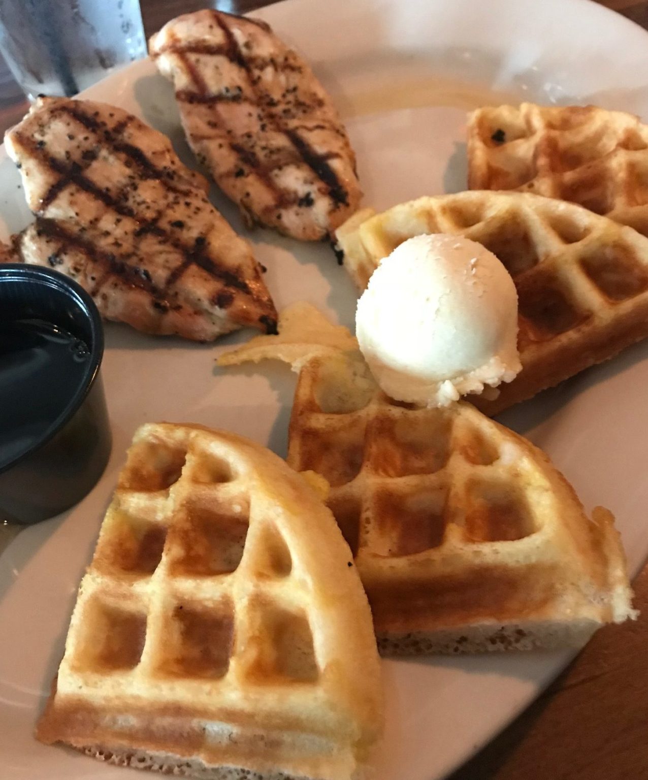 Chicken + Waffles With A Pumpkin Protein Twist Heidi Powell