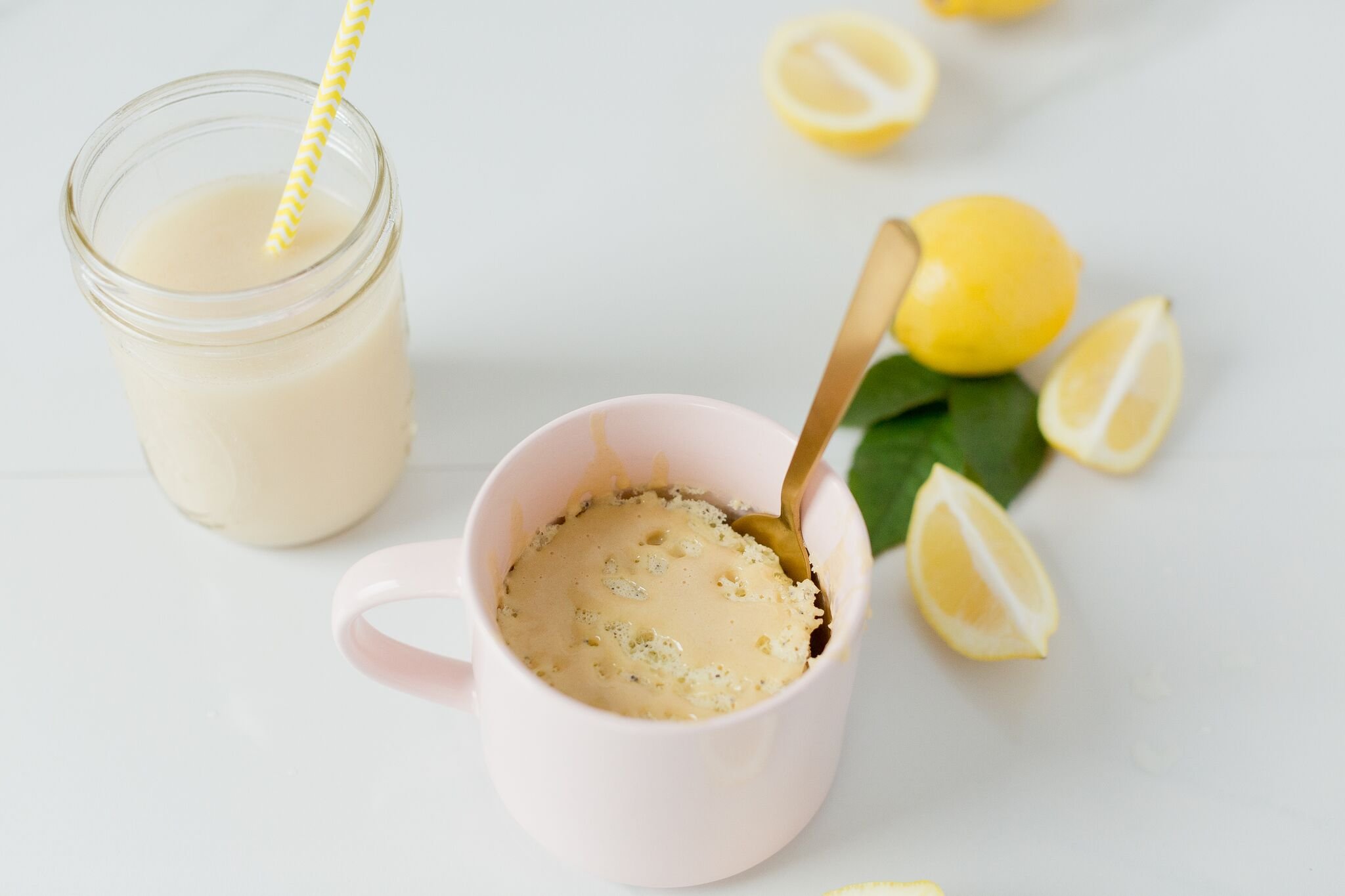 Lemon Poppy Seed Mug Cake