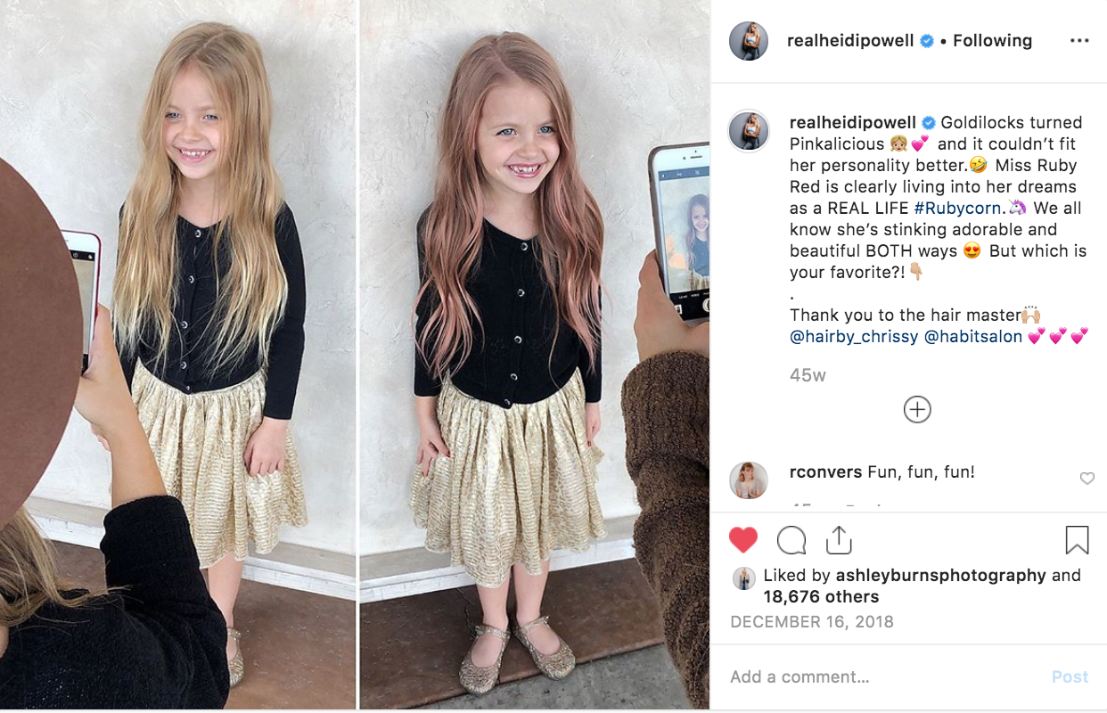 Ruby Review: Lime Crime Unicorn Hair + Favorite Hair Color for Kids' Products - Heidi Powell Ruby Review: Lime Crime Unicorn Hair + Favorite Hair Color for Kids' Products - Heidi Powell