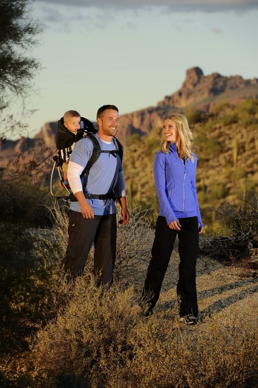 Chris, Cash and I on a family hike!