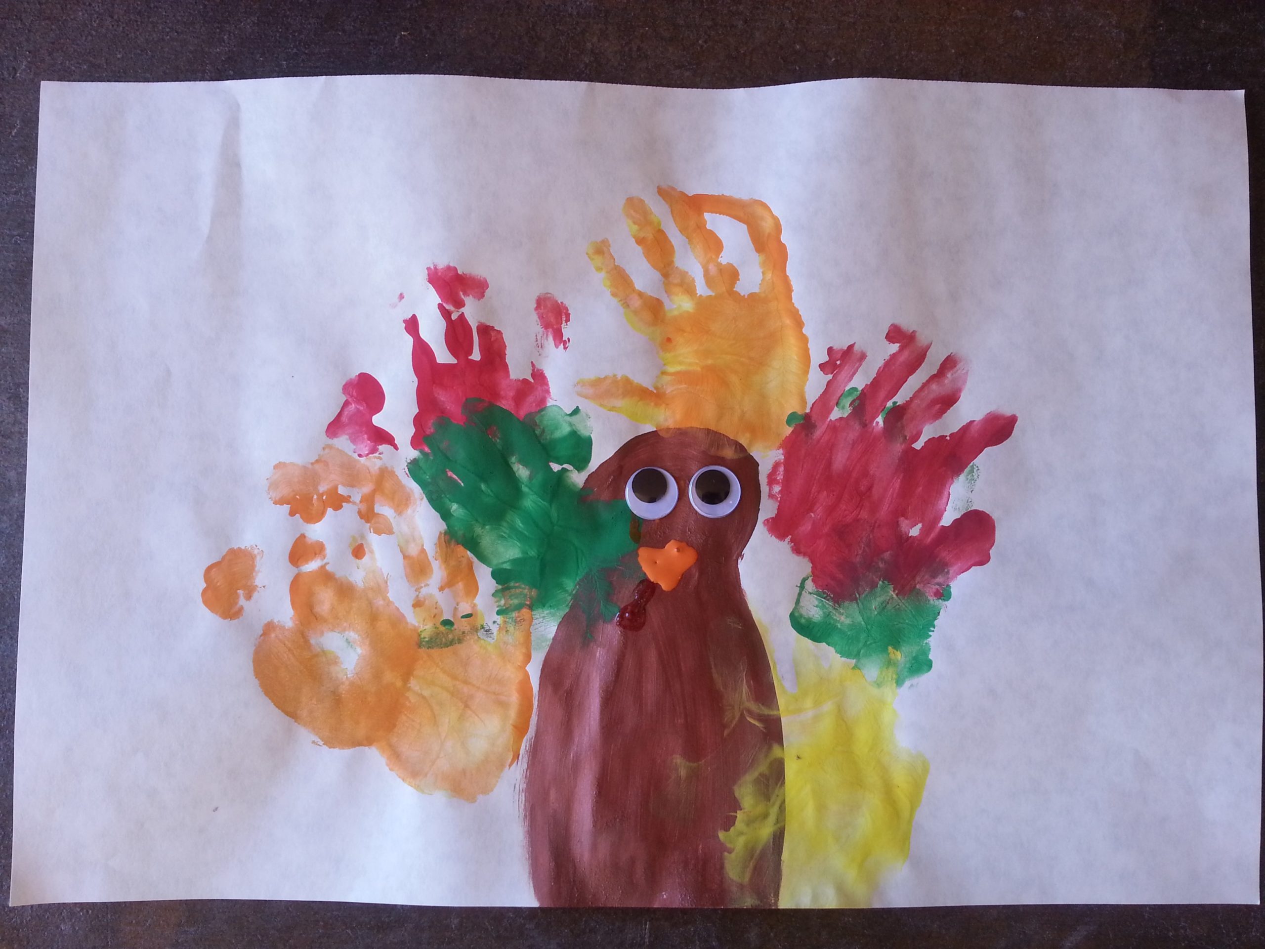 #Cash's Thanksgiving #TurkeyCraft #fortoddlers #PowellPack