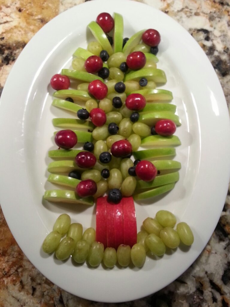 The Perfect Holiday Platter Christmas Fruit Tree Heidi Powell