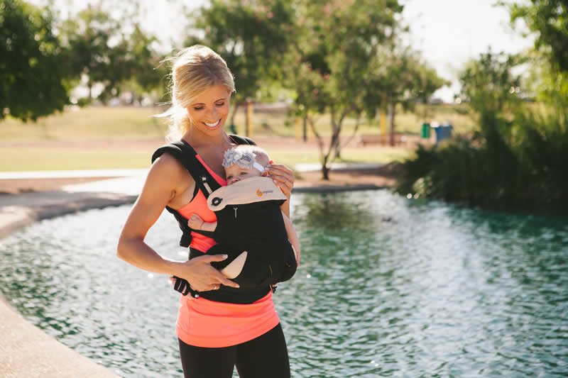 Baby Wearing Exercises---Ways to workout with Baby in the Carrier